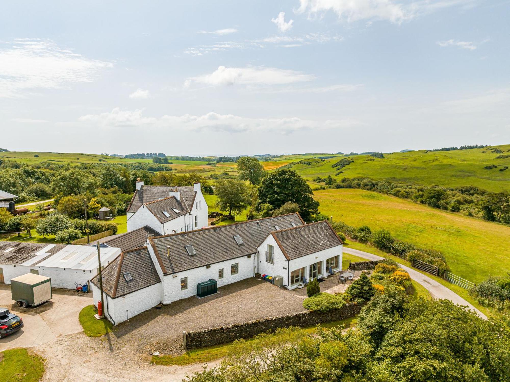 柯库布里The Steading At Castle Creavie Farm别墅 外观 照片